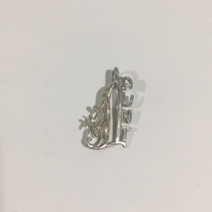 Sterling Silver #1 Aunt Pendant Charm